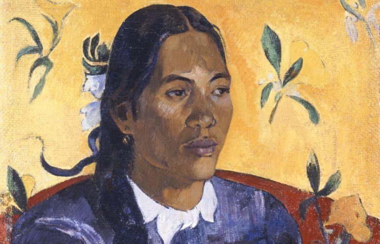 Paul Gauguin, Vahine no te Tiare [Frau mit Blume], Detail, 1891 (© Ny Carlsberg Glyptotek)
