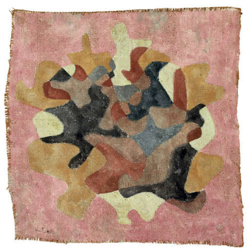 Paul Klee, Herbstblätter Straus, 1930, Aquarell, 41 x 39.4 cm (Privatsammlung)