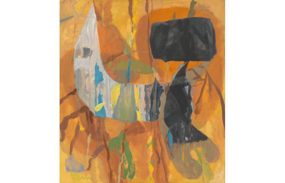 Perle Fine, The Tolling Bell, 1954 (Whitney Museum of American Art, New York)