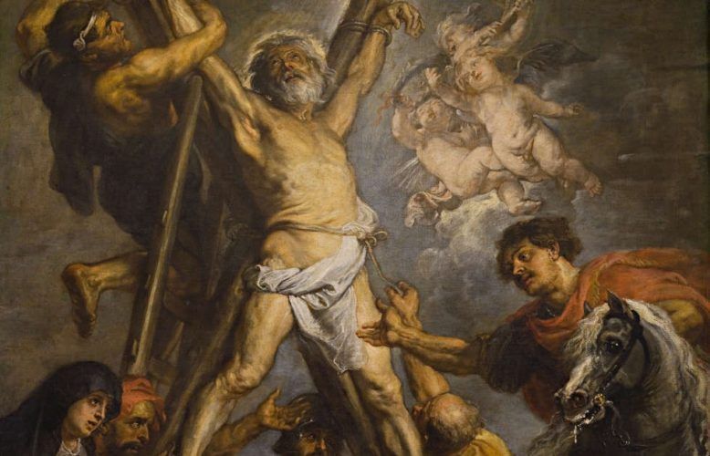 Peter Paul Rubens, Das Martyrium des hl. Andreas, Detail, um 1638/39, Öl/Lw, 305 x 216 cm (ohne Rahmen) (Fundación Carlos de Amberes, Madrid)