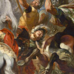 Decius Mus in der Schlacht, Detail, 1616/17, Öl auf Leinwand, 289 × 518 cm (The Princely Collections Liechtenstein, Vaduz-Wien)