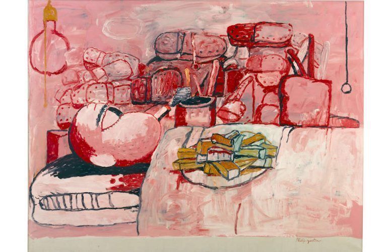 Philip Guston, Painting, Smoking. Eating 1973 (Stedeljik Museum, Amsterdam © The Estate of Philip Guston, courtesy Hauser & Wirth)