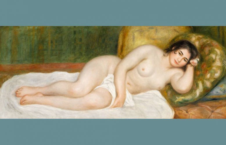 Pierre-Auguste Renoir, Liegender Akt (Gabrielle), 1903 (Museum der Schönen Künste – Ungarische Nationalgalerie, Budapest)