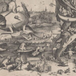 Pieter van der Heyden nach Pieter Bruegel d.Ä., Geduld (Patientia), Detail, 1557, Kupferstich (Kupferstichkabinett, Städel Museum, Frankfurt a.M.)