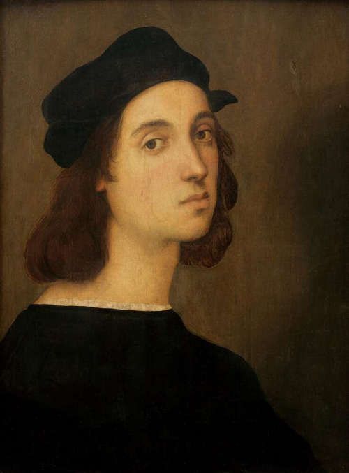 Raffael, Selbstporträt, 1506 (Galleria degli Uffizi Florenz, Gabinetto Fotografico delle Gallerie degli Uffizi)