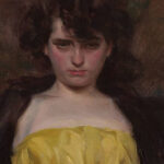 Ramon Casas, La Sargantain, Kopf, 1907 (Círculo del Liceo, Barcelona)