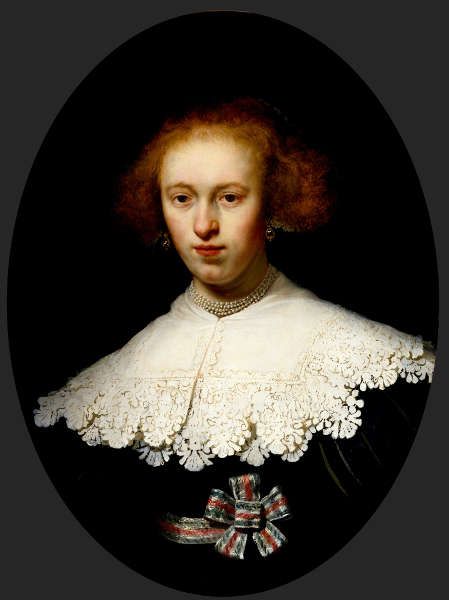 Rembrandt (Harmensz. van Rijn), Portrait einer jungen Frau, 1633, Öl auf Holz (The Museum of Fine Arts, Houston, Foto: Museum)