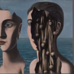 René Magritte, Le double secret, 1927, Öl auf Leinwand, 114 x 162 cm (Centre Pompidou, Paris, Achat 1980)