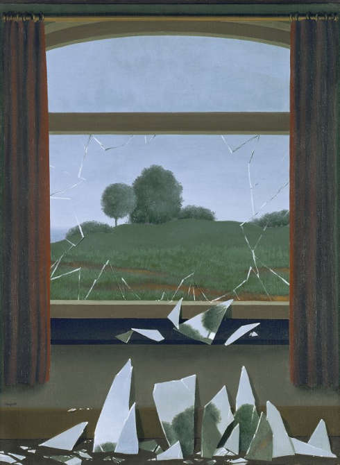 René Magritte, La Clef des champs, 1936, Öl/Lw, 80 x 60 cm (Museo Nacional Thyssen-Bornemisza, Madrid, Inv. no. 657 (1976.3)