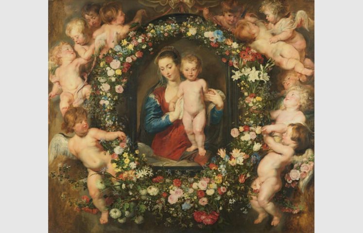 Rubens, Brueghel, Blumenkranzmadonna