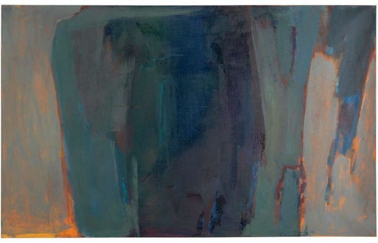 Saliba Douaihy, Untitled, 1963, Öl/Lw, 66.3 x 106.9 cm (Privatsammlung)