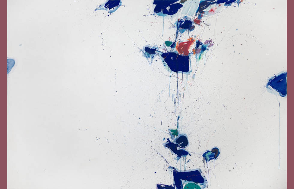 Sam Francis, Towards Disappearance, 1957 (Los Angeles County Museum of Art, Modern and Contemporary Art Council Fund, © Sam Francis Foundation, California/Artists Rights Society (ARS), New York, photo © Museum Associates/LACMA)