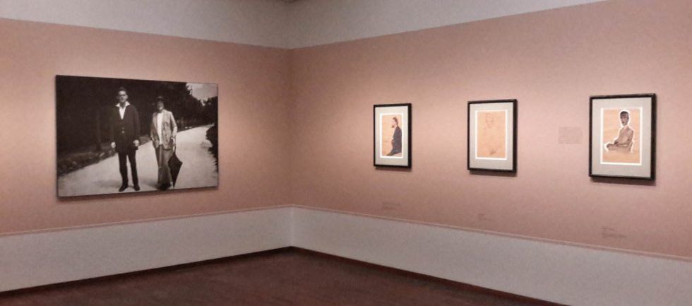 Egon Schiele, Ausstellungsansicht Albertina 2017, Foto: Alexandra Matzner.