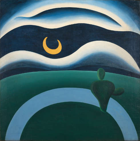 Tarsila do Amaral, A Lua (Der Mond). 1928 (MoMA, New York) (2)