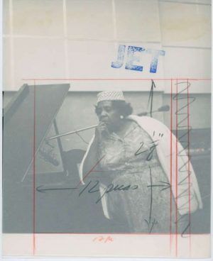 Theaster Gates, Aus dem Archiv der Johnson Publishing, Jet Magazine: Alice Jones (©the artist)