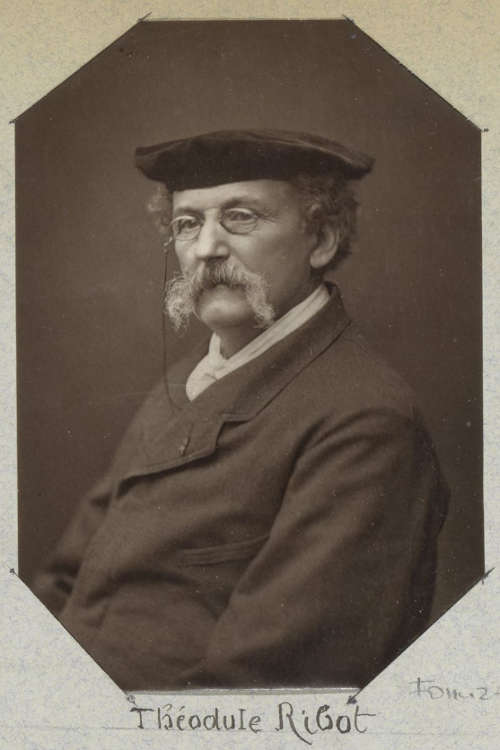 Ferdinand Mulnier, Théodule Augustin Ribot, 1880–1891, Fotografie, 12,1 × 8,3 cm (Rijksmuseum, Amsterdam)