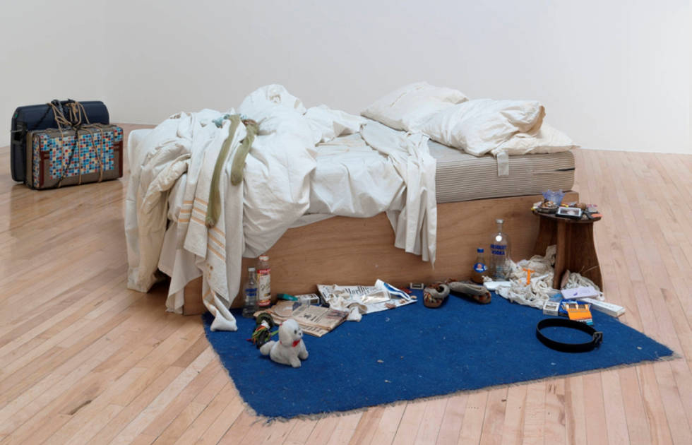 Tracey Emin, My Bed 1998 (Tate. Lent by The Duerckheim Collection 2015, On long term loan © Tracey Emin. All rights reserved, DACS/Artimage)