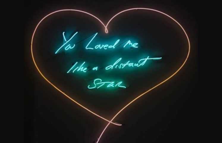 Tracey Emin, You Loved me Like a Distant Star, 2012