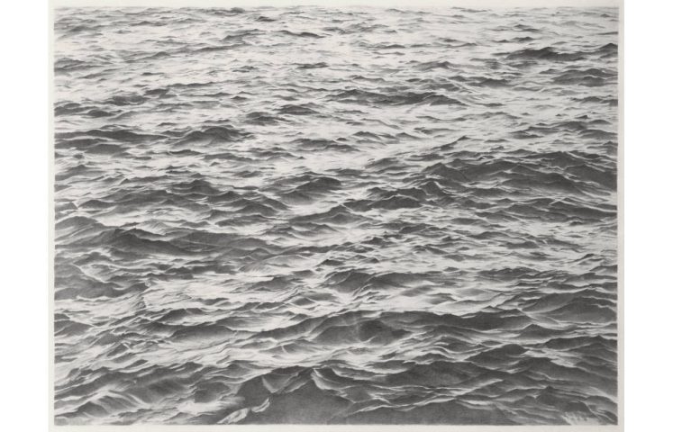 Vija Celmins, Untitled, Big Sea No 2, 1969