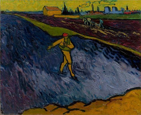 Vincent van Gogh, Der Sämann, 1888, Öl auf Leinwand (The Armand Hammer Museum of Art, UCLA Hammer Museum, Los Angeles)