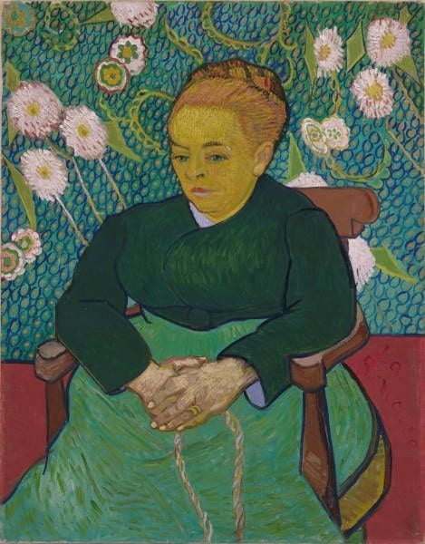 Vincent van Gogh, La Berceuse (Madame Augustine), 1889, 92.7 x 72.7 cm (Museum of Fine Art, Boston, Bequest of John T. Spaulding)