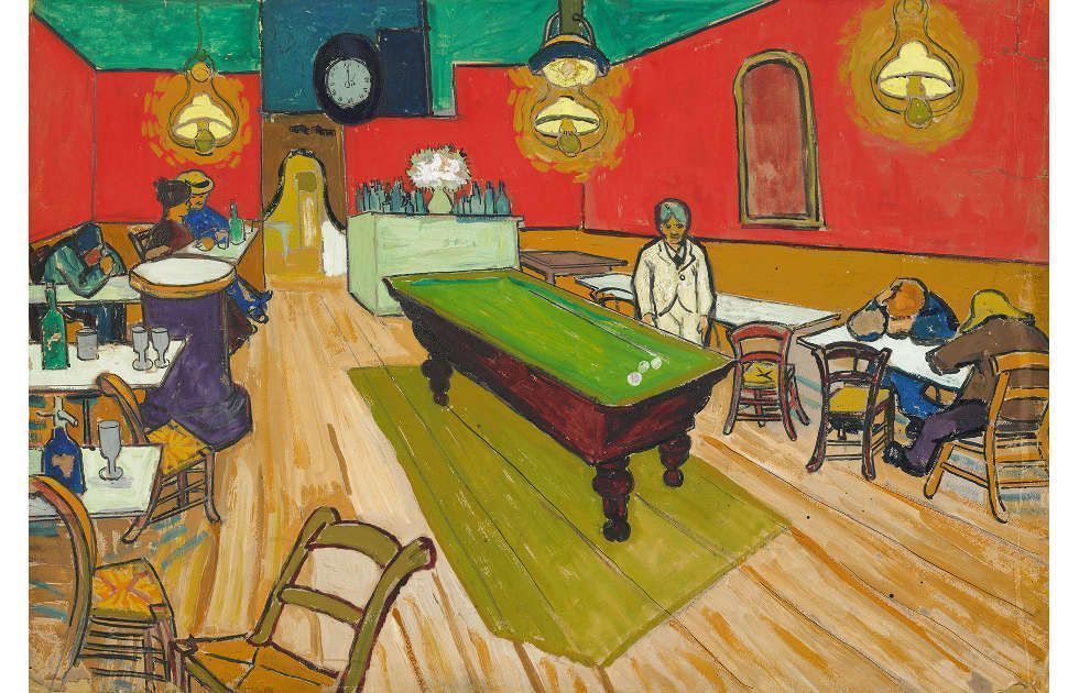 Vincent van Gogh, Le Café de nuit à Arles, 1888 (Hahnloser-Jaeggli Stiftung, Villa Flora, Winterthur, Foto: Reto Pedrini, Zürich)