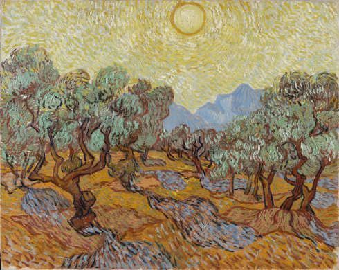 Vincent van Gogh, Olivenbäume, November 1889, Öl-Lw (Minneapolis Institute of Art. The William Hood Dunwoody Fund, 51.7)