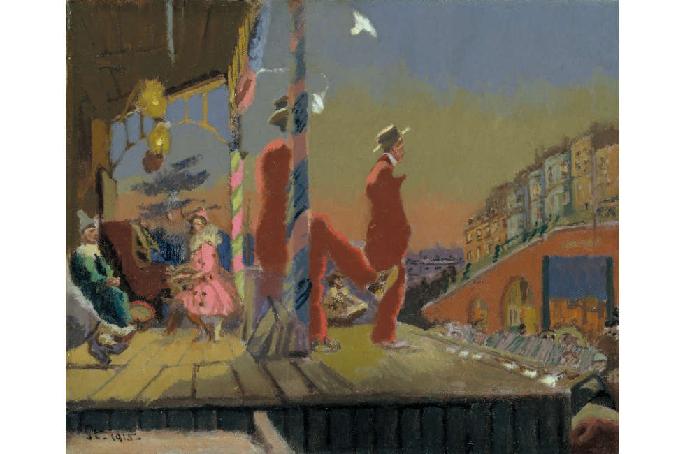 Walter Sickert, Brighton Pierrots, 1915 (Tate)
