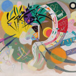 Wassily Kandinsky, Dominant Curve, April 1936, Öl auf Leinwand, 129.2 x 194.3 cm (Solomon R. Guggenheim Museum, New York, Solomon R. Guggenheim Founding Collection, Inv.-Nr. 45.989)