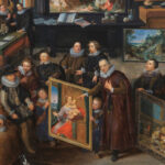 Willem van Haecht, Die Kunstkammer von Cornelis van der Geest, Detail, 1628, Öl auf Holz (Antwerpen © City of Antwerp Collection, Rubenshuis, Foto: CC BY-SA KIK-IRPA, Brüssel)