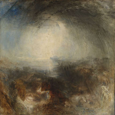 Joseph Mallord William Turner, Shade and Darkness – the Evening of the Deluge, Exhibited 1843 (© Tate: Accepted by the nation as part of the Turner Bequest 1856, Photo ©Tate, 2019)