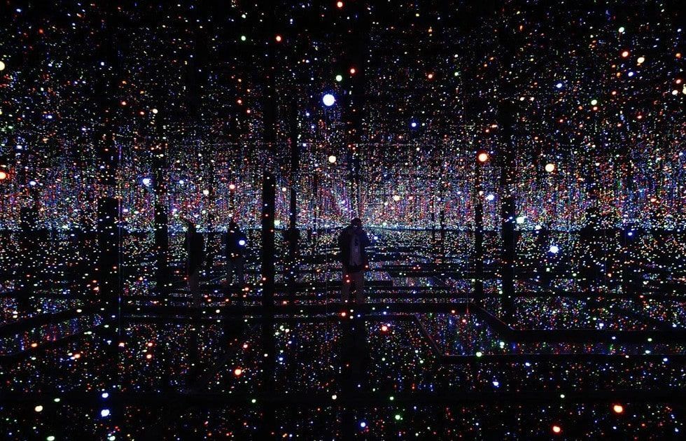 Yayoi Kusama, Infinity Mirrored Room – Filled with the Brilliance of Life, 2011/2017 (Tate © Yayoi Kusama)