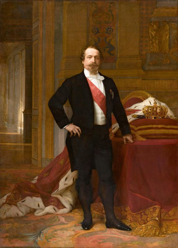 Alexandre Cabanel, Bildnis von Kaiser Napoleon III., 1865, Öl auf Leinwand (Musées National du Château, Compiègne).