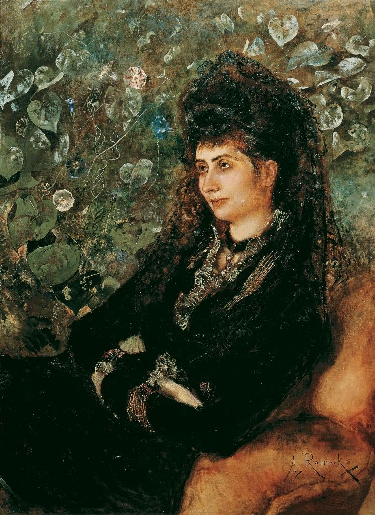 Mathilde Stern, geb. Porges, 1889, 101 x 73 cm (Belvedere).