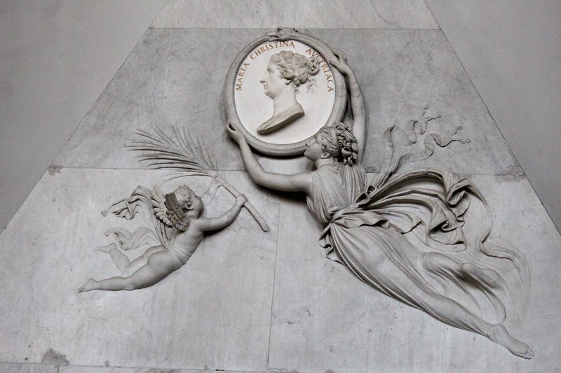 Antonio Canova, Grabmal für Erzherzogin Marie Christine von Sachsen-Teschen, 1800-1805, Foto: Alexandra Matzner.
