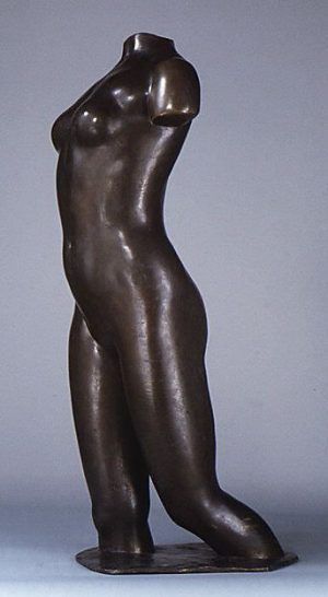 Aristide Maillol, Torso Île de France, 1907–1921, Bronze, 107.6 x 32.4 cm (Metropolitan Museum, New York)