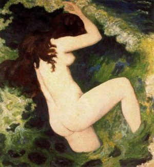 Aristide Maillol, Die Welle, um 1896, Öl auf Leinwand (Musée du Petit Palais, Paris)