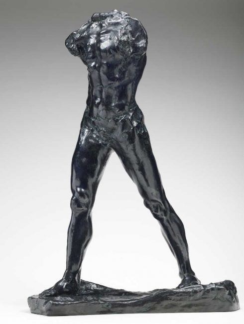 Auguste Rodin, Schreitender (L‘Homme qui marche), 1899, Bronze, 84,5 x 59,5 x 26,5 cm (Musée Rodin, Paris)