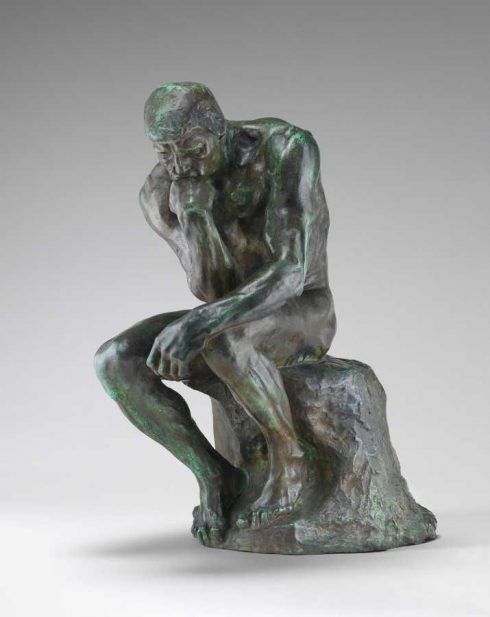 Auguste Rodin, Der Denker, 1901, 71,5 x 36,4 cm (National Gallery of Art, Washington DC)
