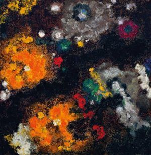 Augusto Giacometti, Sommernacht, 1917, Öl auf Leinwand, 67,2 x 65 cm, The Museum of Modern Art, New York, Louise Reinhardt Smith Fund, 1967 © Erbengemeinschaft Nachlass Augusto Giacometti.