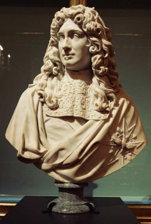 Antoine Coysevox, Jean-Baptiste Colbert, um 1677, Marmor (Musée du Louvre, Paris, Département des Sculptures), Foto: Alexandra Matzner.