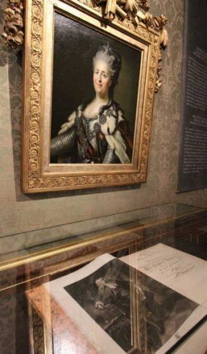 Katharina II. von Russland, um 1780, Öl auf Leinwand (Kunsthistorisches Museum) Foto: Alexandra Matzner.