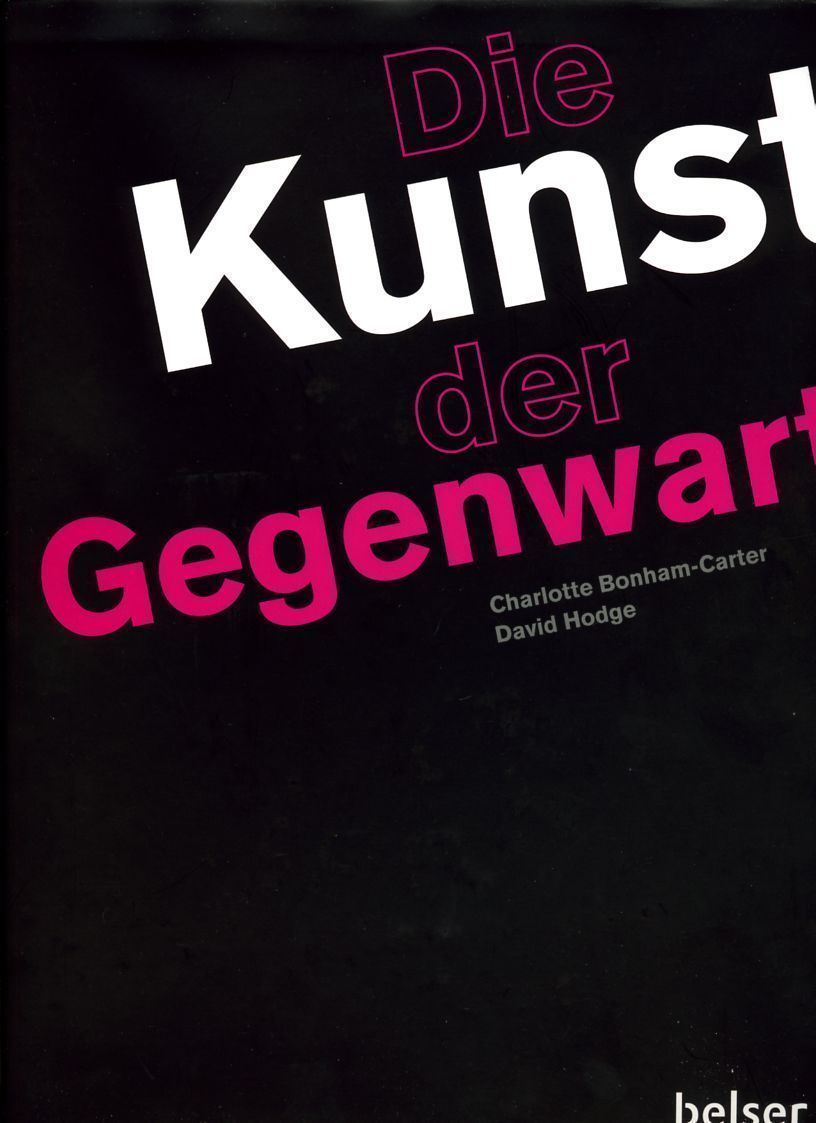 Charlotte Bonhaam-Carter, David Hodge, Kunst der Gegenwart (Cover)