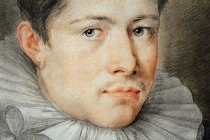 Hendrick Goltzius, Jacob Matham, Kreide, Installationsansicht in der Albertina, Foto: Alexandra Matzner,