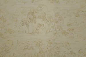 Sandro Botticelli, Illustrationen zu Dante Alighieris Divina Commedia, um 1480 - um 1500, Inferno XXXIII (Kupferstichkabinett, Berlin), Foto: Alexandra Matzner.