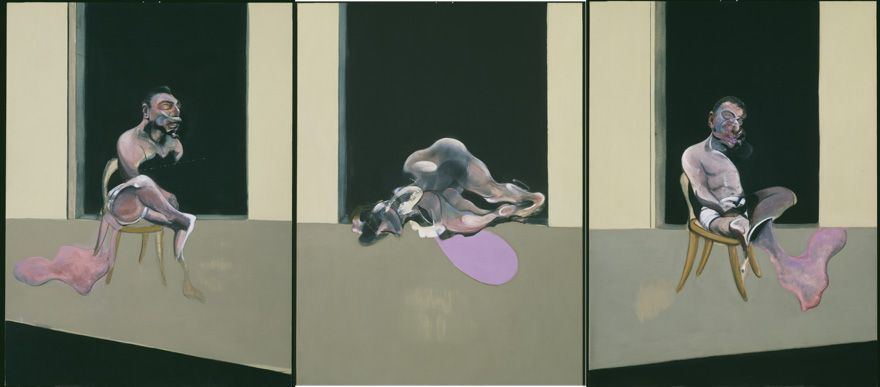 Francis Bacon, Triptychon August 1972, 1972 (London, Tate Gallery)