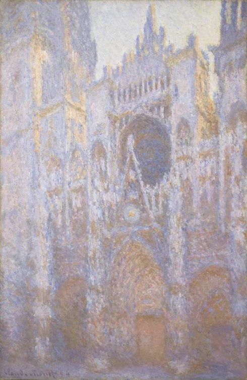 Claude Monet, Kathedrale von Rouen, Westfassade, 1894 (The National Gallery, Chester Dale Collection, Washington)