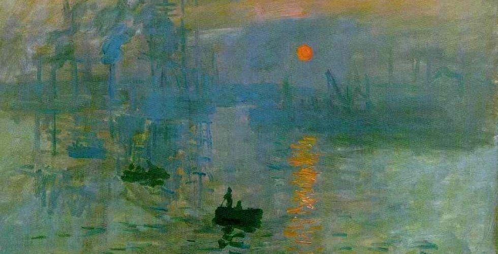 Claude Monet, Sonnenaufgang, Impression, 1872/73 (Musée Marmottan Monet, Paris)