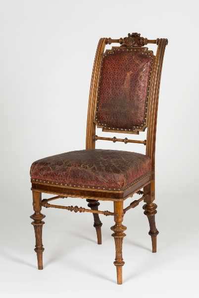 Theophil von Hansen, Sessel aus dem Palais Todesco, um 1870.