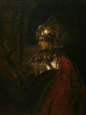 Rembrandt, Ein Mann in Rüstung (Alexander der Große?), 1655, Öl auf Leinwand, 137,4 x 104,4 cm, Glasgow Life (Glasgow Museums) on behalf of Glasgow City Council. Bequeathed by Jane Graham Gilbert, 1877, 601 © CSG CIC Glasgow Museums Collection.